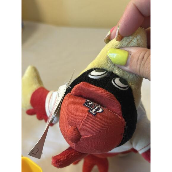 Vintage NWT Arizona Cardinal NFL Official Plush Team Mascot 11” Major League - Picture 8 of 9